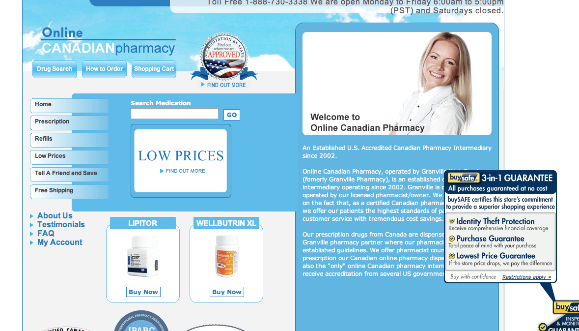 canadian pharmacy net