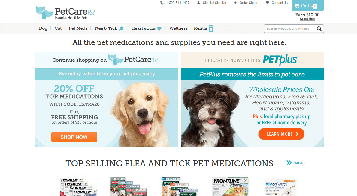 Pet Care Rx Review Good Choice for the Most Commonly Used Pet Meds