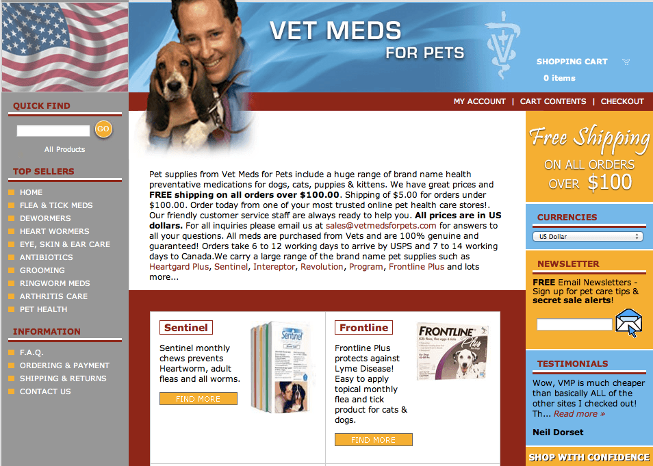 Review The Number 1 Online Pet Drugstore RXLOGS