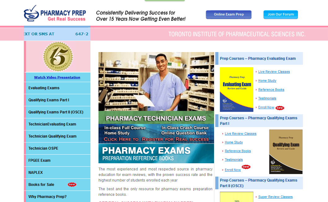 Pharmacy Prep Review – Good Site for Test Prep Materials for Pharmacist ...