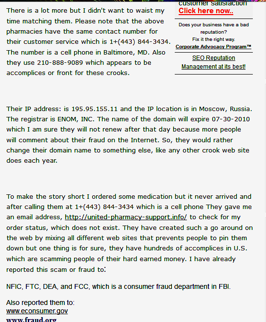 Thepharmacyone-24.com Review