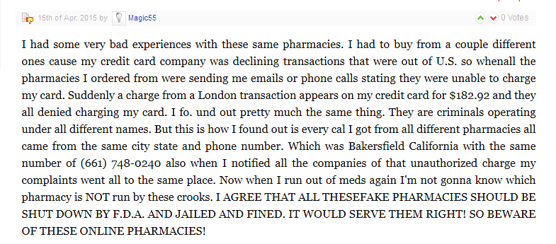 Thepharmacyone-24.com Review