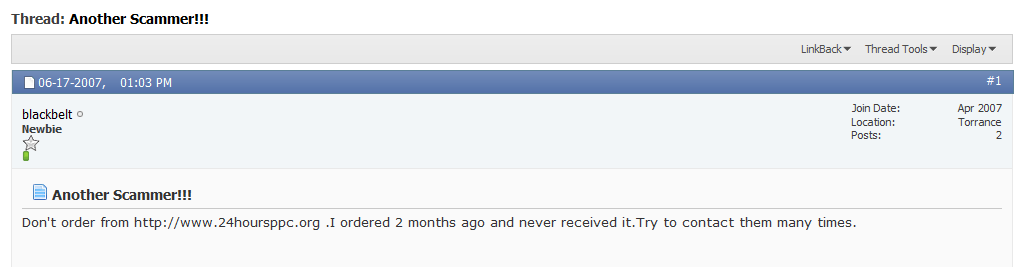 24hoursppc.org Reviews