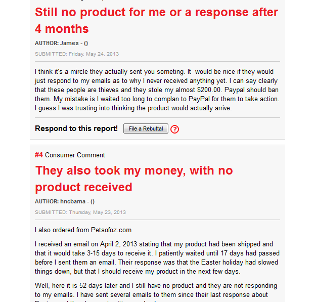 Petsofoz.com Reviews