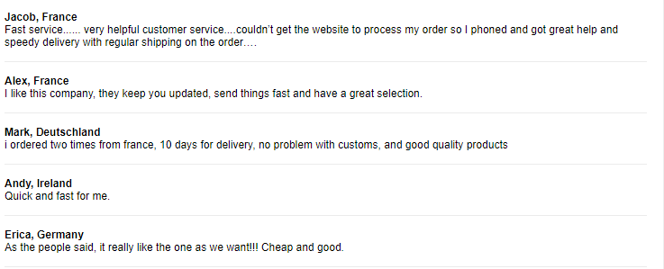 Online Rx Customer Testimonials Online Rx Customer Testimonials